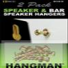 2 Pack Kit | Hangman Products Inc. BCK6-B Speaker Hanging Screws - (12 Total Screws) view 1
