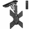 VIVO Electric Ceiling TV Mount for 23 to 55 inch Screens, Flip Down Motorized Pitched Roof VESA Mount, MOUNT-E-FD55 view 1