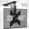 VIVO Electric Ceiling TV Mount for 23 to 55 inch Screens, Flip Down Motorized Pitched Roof VESA Mount, MOUNT-E-FD55 view 2