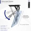 VIVO Electric Ceiling TV Mount for 23 to 55 inch Screens, Flip Down Motorized Pitched Roof VESA Mount, MOUNT-E-FD55 view 4