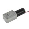 BEMONOC Electrical DC Worm Gear Motor 12V High Speed 470 RPM Reversible with Metal Geared Box Reducer for Robot & Toys view 1