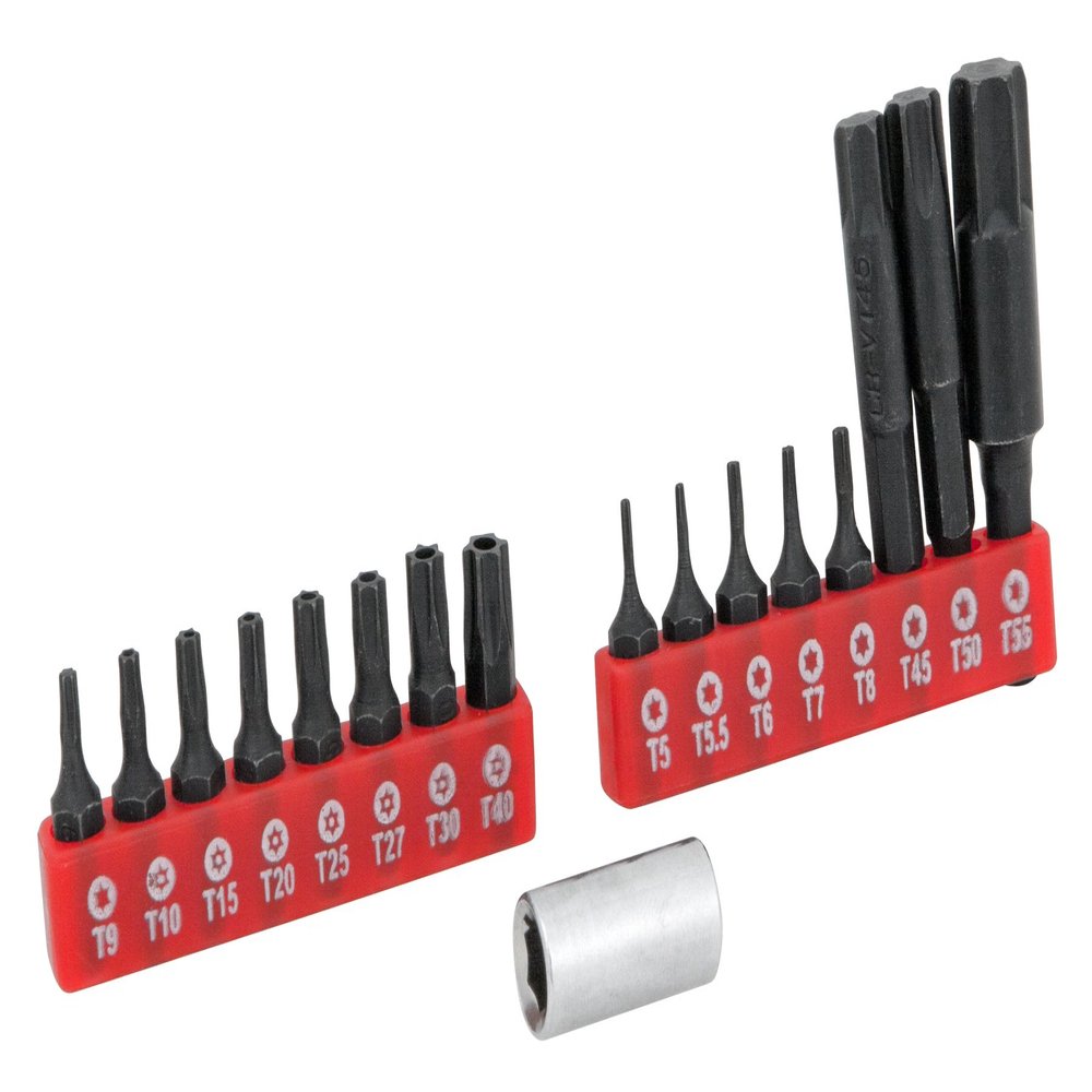 Performance Tool W478 17pc Impact Star Bit Set