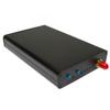 NooElec Extruded Aluminum Enclosure Kit for HackRF One, Black view 1