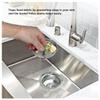 Highcraft 9736 Lucky 7 Heavy Duty Kitchen Sink (3-1/2 Inch) Stainless Steel Drain Assembly With Strainer Basket-and Water Stopper, Single view 4