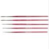 Andrew Mack DC Micro Mono Set of Five (5) Natural Hair Brushes Sizes 000-2 view 1