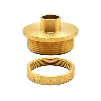 Big Horn 19662 1/2 Inch Brass Router Template Guide with Lock Nut Replaces OEM# 42033