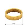 Big Horn 19667 Brass Template Guide Lock Nut Replaces OEM #42237 view 3