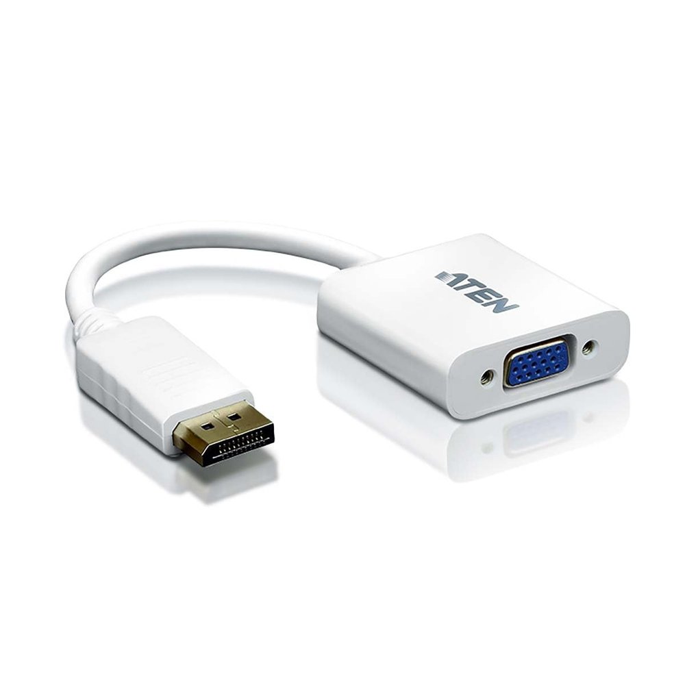 Aten DisplayPort to VGA converter, Up to 1920x1200 @60Hz, VC925-AT (Up to 1920x1200 @60Hz)