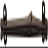 V1896 10" Drop Leaf Support - Brown view 2