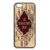 Universal Harry Potter Map Thin Flexible Plastic Case for iPod Touch 6 Generation 6th, Personalised iPod 6th Phone Slim Carring Cases For Teen Girls view 1