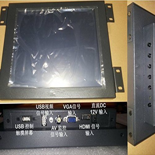 GOWE hdmi 10.4 Inch Touch Screen Monitor for Machine,USB,HDMI,AV,VGA input USB touch