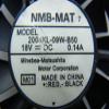 NMB 2004KL-09W-B50 18V 0.14A 50mm x 10mm 5CM 2Wire Cooling Fan view 2