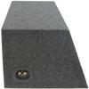 Harmony Audio HA-AK8 Car Stereo Complete 8 Gauge 900W Amp Install Kit, 43C124-N Comp C12 150W RMS Car Sub, 46CXA4001 Class D Mono 800W Peak Sub Amp and 112H Sealed Slanted Hatchback Sub Box Enclosure view 3