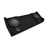 American Sound Connection Compatible with 1994-2001 Dodge Ram Ext Club Quad Truck Kicker CompR CWR10 Dual 10" Sub Box Enclosure - Final 2 Ohm view 1