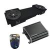 Harmony Audio Compatible with 2002-2013 Chevy Silverado HD Crew Truck Kicker Bundle Comp C10 Dual 10" Sub Box Enclosure & CXA800.1 Amp view 1