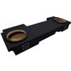 Harmony Audio Compatible with 2002-2013 Chevy Silverado HD Crew Truck Kicker Bundle Comp C10 Dual 10" Sub Box Enclosure & CXA800.1 Amp view 2