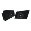 American Sound Connection Compatible with 2010-2015 Chevy Camaro Coupe Rear Side Kicker Comp C10 Dual 10" Sub Box Enclosure - Final 2 Ohm view 1