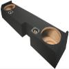 American Sound Connection 2X10FORD-EXCAB-01-08 Compatible with Ford F250 F350 Ext Super Cab Truck 01-14 Dual 10" Subwoofer Box Enclosure and 43CWR102 10" CompR CWR10 Series Sub 400W RMS 2 Ohm DVC view 2
