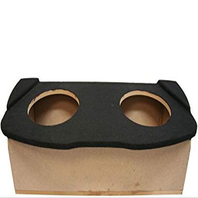 American Sound Connection Compatible with 2003-2008 Nissan 350Z Coupe Hatch Fit Kicker Comp C10 Dual 10" Sub Box Enclosure - Final 2 Ohm