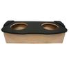 American Sound Connection Compatible with 2003-2008 Nissan 350Z Coupe Hatch Fit Kicker Comp C10 Dual 10" Sub Box Enclosure - Final 2 Ohm view 2