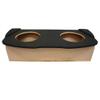 American Sound Connection Compatible with 2003-2008 Nissan 350Z Coupe Hatch Fit Kicker Comp C10 Dual 10" Sub Box Enclosure - Final 2 Ohm view 3