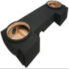 American Sound Connection Compatible with 2002-2013 Chevy Silverado HD Crew Truck Kicker CompVT CVT10 Dual 10" Sub Box Enclosure - Final 2 Ohm view 3