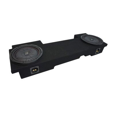 American Sound Connection Compatible with 2002-2013 GMC Sierra HD Crew Truck Kicker CompVT CVT10 Dual 10" Sub Box Enclosure New - Final 2 Ohm