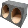American Sound Connection 212H Car Audio Dual 12" Sealed Subwoofer Slanted Hatchback Stereo Sub Box Enclosure and 43C124 12" Comp C12 Series Sub 150W RMS 4 Ohm SVC Car Subwoofer view 1