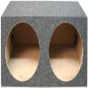American Sound Connection 215H Car Audio Dual 15" Sealed Salnted Hatchback Stereo Sub Box and 43C154 15" Comp C15 Series Sub 300W RMS 4 Ohm SVC Subwoofer view 3