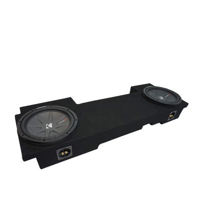 American Sound Connection Compatible with 2002-2013 Chevy Avalanche Underseat Kicker CompR CWR10 Dual 10" Sub Box Enclosure New - Final 2 Ohm