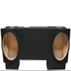 American Sound Connection Compatible with 2002-2013 Chevy Silverado HD Crew Truck Kicker CompR CWR10 Dual 10" Sub Box Enclosure - Final 2 Ohm view 2