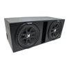 American Sound Connection Bundle 43C124 C12 Series 150W 4-Ohm Subwoofer and RL212V Dual 12" Vented Sub Box Enclosure view 1