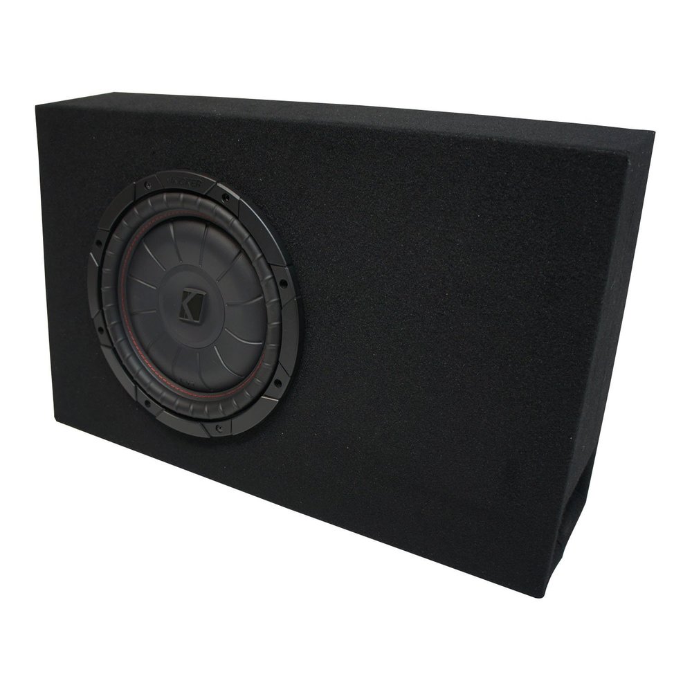 American Sound Connection Universal Regular Standard Cab Truck Kicker CompVT CVT10 Ported 10" Sub Box Enclosure - Final 2 Ohm