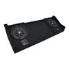 American Sound Connection Compatible with 1994-2001 Dodge Ram Ext Club Quad Truck Kicker Comp C10 Dual 10" Sub Box Enclosure - Final 2 Ohm view 1