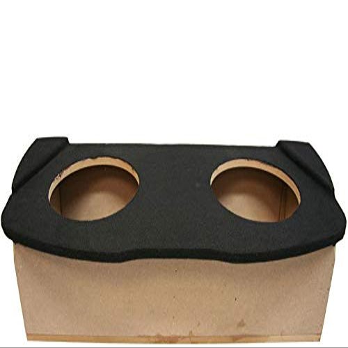 American Sound Connection Compatible with 2003-2008 Nissan 350Z Coupe Hatch Fit Kicker CompVT CVT10 Dual 10" Sub Box Enclosure - Final 2 Ohm