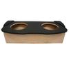 American Sound Connection Compatible with 2003-2008 Nissan 350Z Coupe Hatch Fit Kicker CompVT CVT10 Dual 10" Sub Box Enclosure - Final 2 Ohm view 2