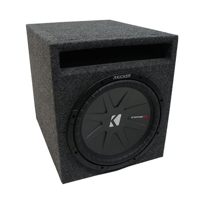 American Sound Connection 1X15VMBASS Single 15" SPL Bass Sub Box and 43CWR154 15" CompR CWR15 Series 800W RMS 4 Ohm Subwoofer