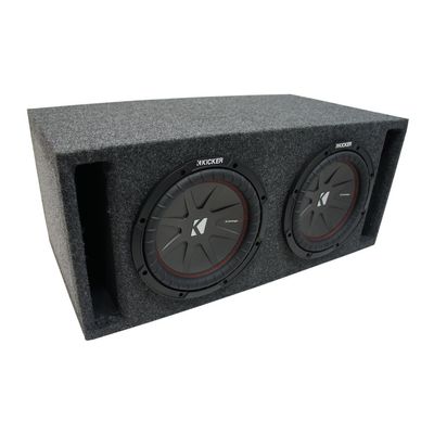 American Sound Connection Bundle 43CWR152 15" CompR CWR15 Series 800W RMS 2 Ohm DVC Subwoofer and 2X15VMBASS Dual Sub Box Enclosure