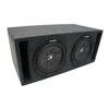 American Sound Connection Bundle 43CWR152 15" CompR CWR15 Series 800W RMS 2 Ohm DVC Subwoofer and 2X15VMBASS Dual Sub Box Enclosure view 1