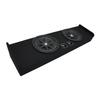 American Sound Connection FORD2X10-150-CREW-09 for Ford F-150 2009-2015 Super Crew Dual 10" Sub Box, Kicker 43C104 10" Comp C10 Series Sub & HA-24-WIRE 24" Wire with .205" Spade & Soldered End view 1