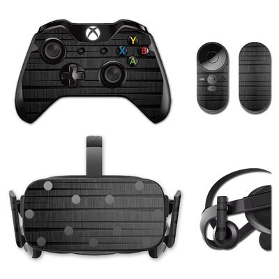 MightySkins Skin Compatible with Oculus Rift CV1 wrap Cover Sticker Skins Carved Wood