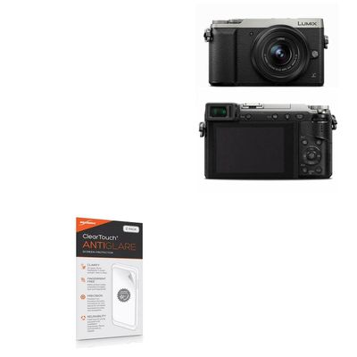 BoxWave Screen Protector Compatible with Panasonic Lumix GX85 (Screen Protector by BoxWave) - ClearTouch Anti-Glare (2-Pack), Anti-Fingerprint Matte Film Skin for Panasonic Lumix GX85