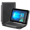 Navitech Black Faux Leather Detachable Folio Case Cover Sleeve Compatible with The Acer Aspire Switch 10 V SW5-014P view 1