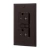 Cooper Wiring Devices TRSGF20B GFCI TR Self Test Duplex 20A 125V BR view 1