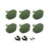 Sun Joe TJ601E-HP Replacement Hardware Pack for TJ601E Electric Garden Tiller - Official OEM Tiller Parts Kit with Tine Brackets, Clips & Screws view 1