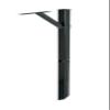 Gibraltar SDPK0000 Black Heavy-Duty Steel Drive-In Mailbox Post Kit by Solar view 1