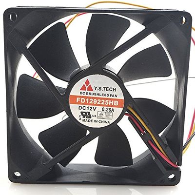 Y.S.TECH FD129225HB 12V 0.23A 9CM 9025 2wire COOLING FAN