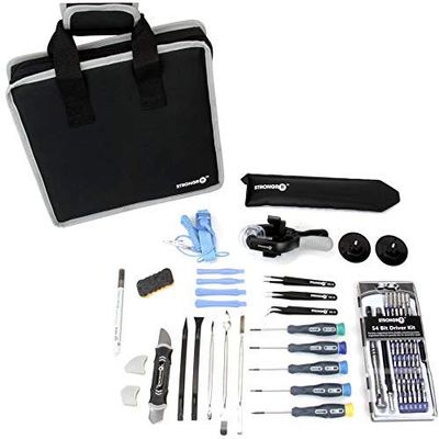 86 Pieces Premium Electronics Precision Repair Tool Set for Cell Phones, iPhones, Smart Phones, Tablets, Laptops, Computers, Games, and Electronics