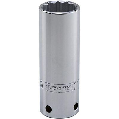 Tether-Ready 1/2" Drive Deep Socket 30 mm - 12 Point