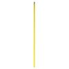 AdirPro Flourescent Yellow 4' Aluminum Extension Pole 1" OD for Prism Pole - Telescopic Extension Antenna Pole with Sturdy Lightweight, Male & Female Threads view 1
